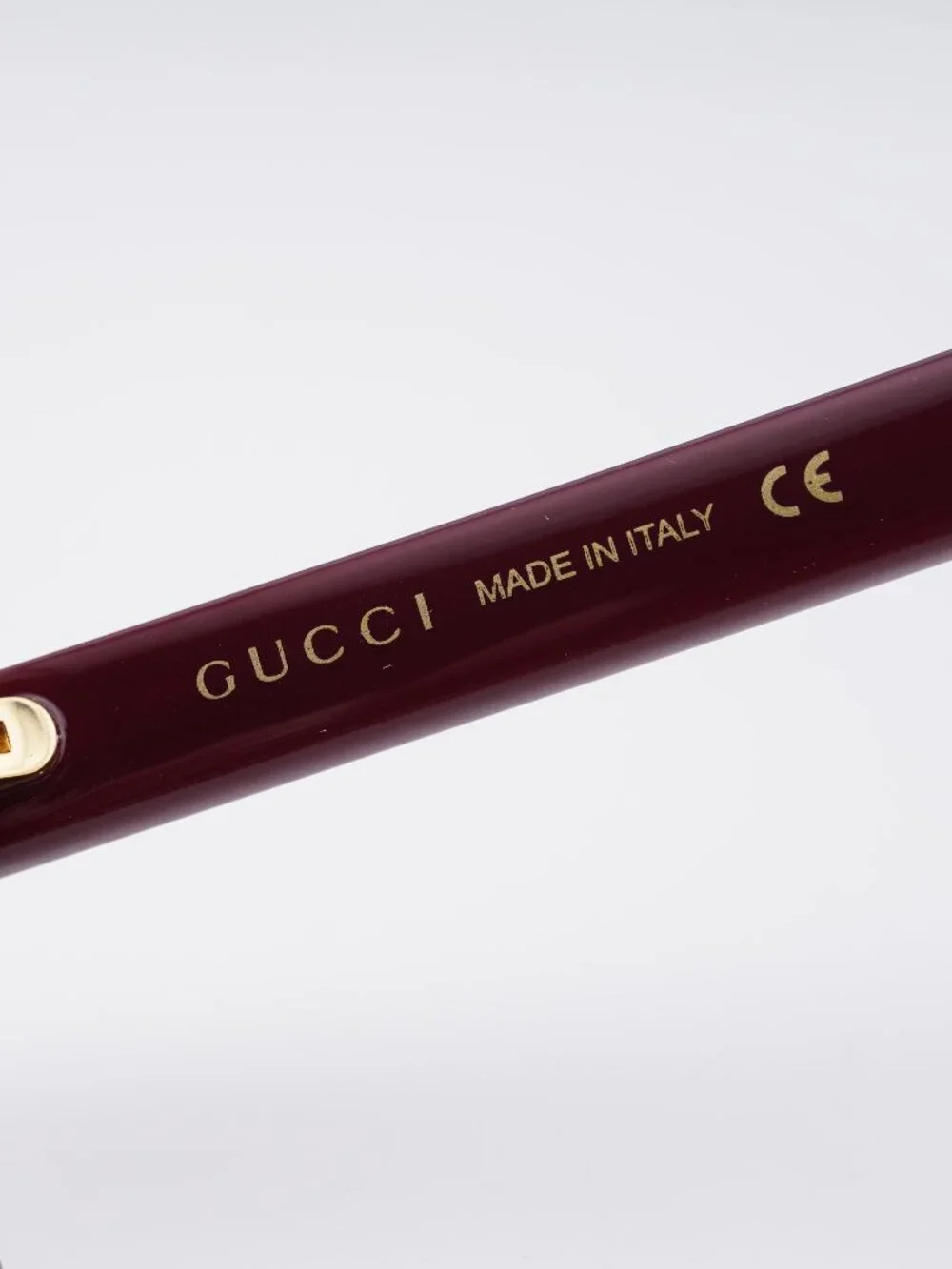 Gucci GG0632S 003 Square Sunglasses - Burgundy / Red
